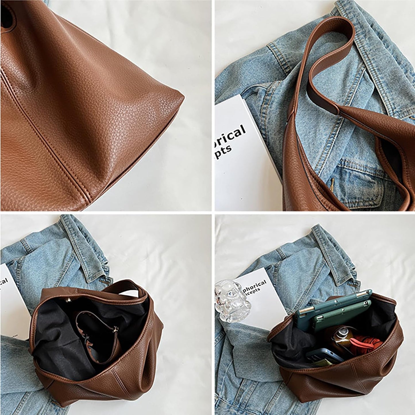 Elegance & Functionality Leather Handbag