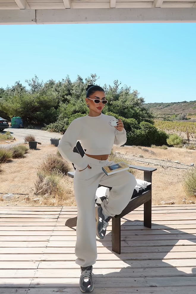 Casual Sport Streetwear Jogger Set