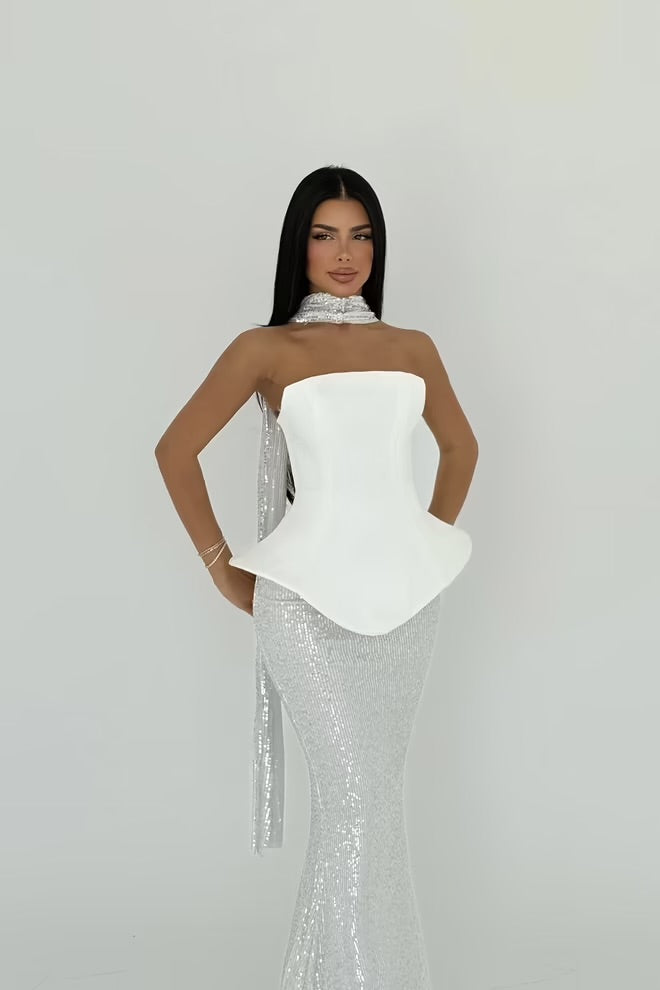 Viona Skirt Top Set Evening Dress