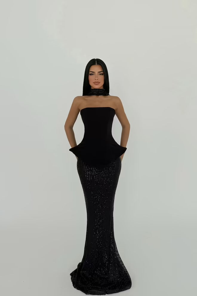 Viona Skirt Top Set Evening Dress