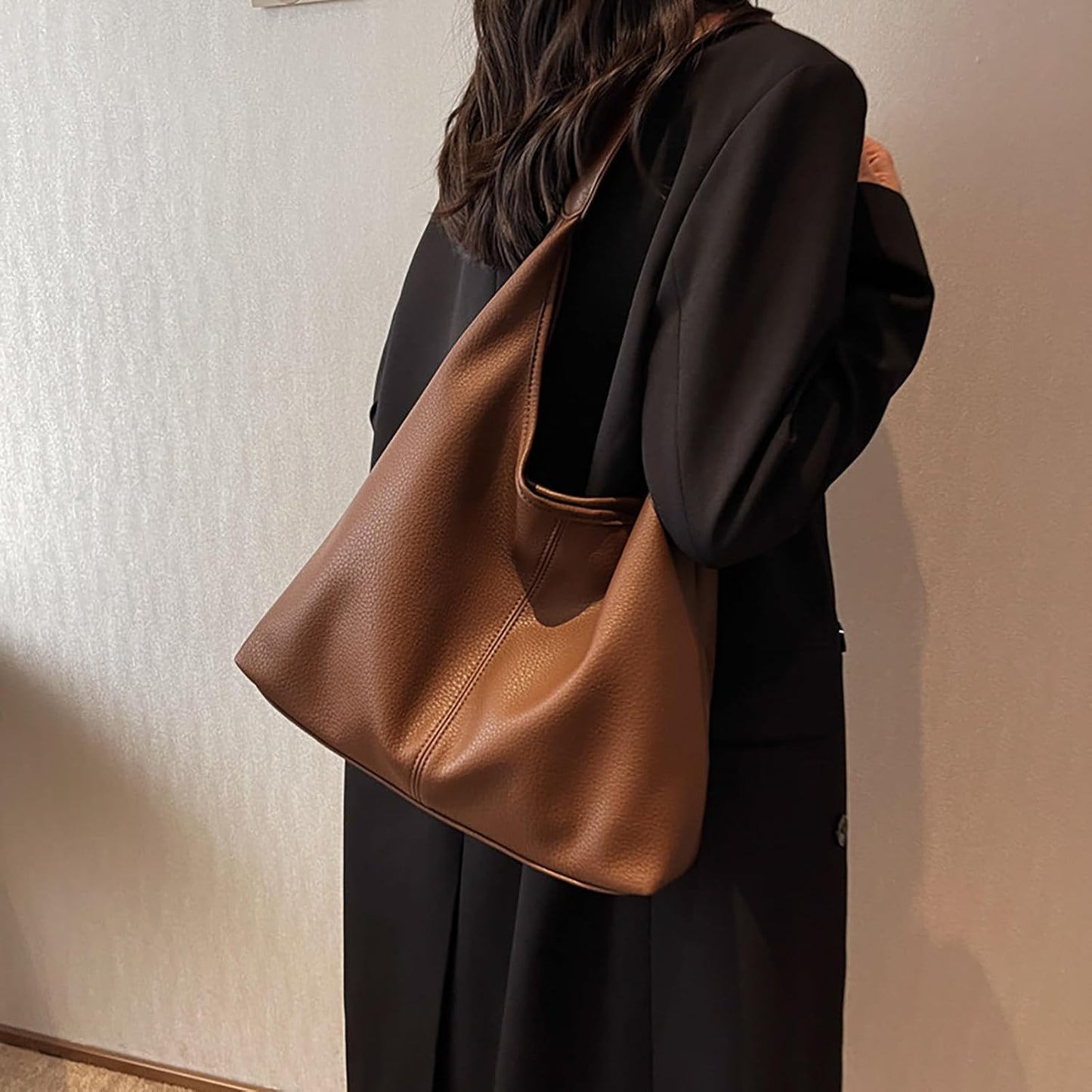 Elegance & Functionality Leather Handbag