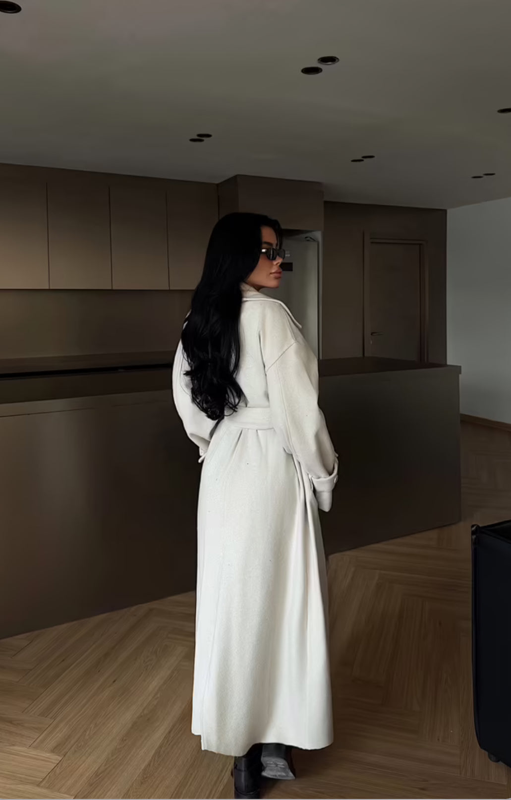 Elegant Formal Wrapover Coat