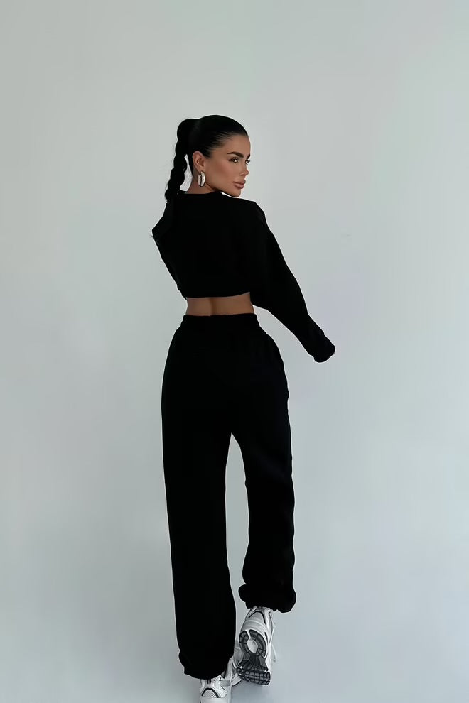 Casual Sport Streetwear Jogger Set