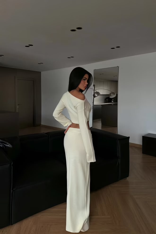 Slim Fit Mermaid Maxi Suit