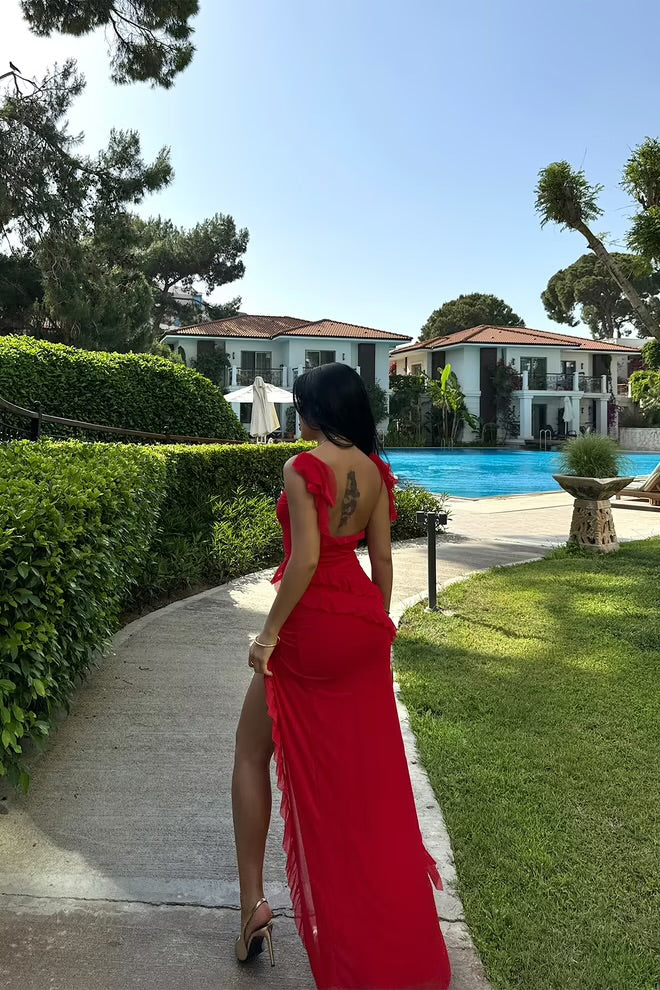 Astrid Slit Long Dress