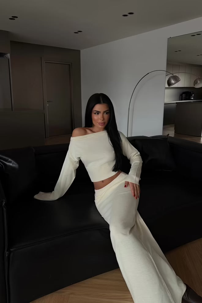 Slim Fit Mermaid Maxi Suit