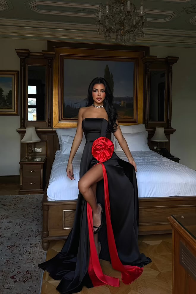 Elegant Slip Dress With Cap Sleeves