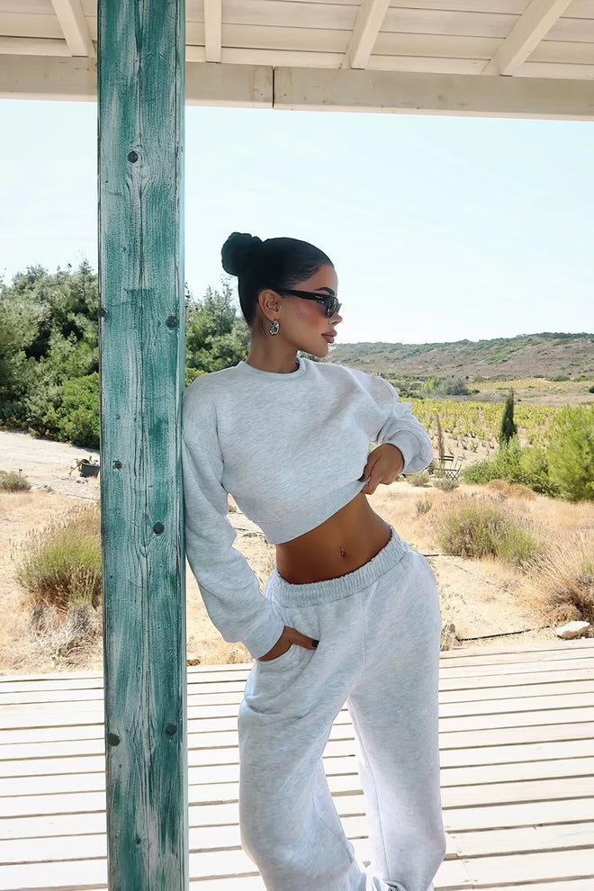 Casual Sport Streetwear Jogger Set