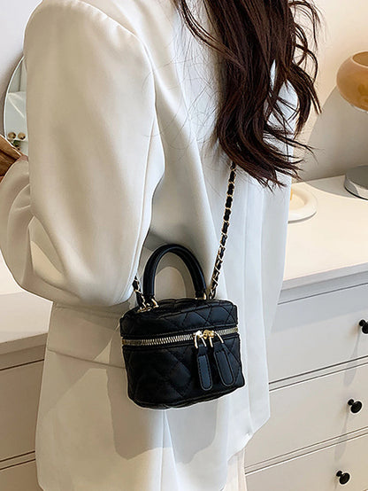 Chic Mini Quilted Crossbody Bag