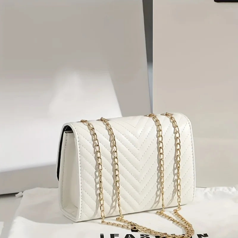 Elegant Embroidery Crossbody Bag