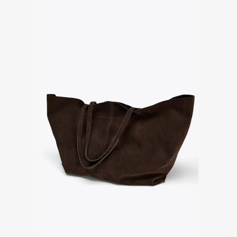 Elegant Suede Tote Bag