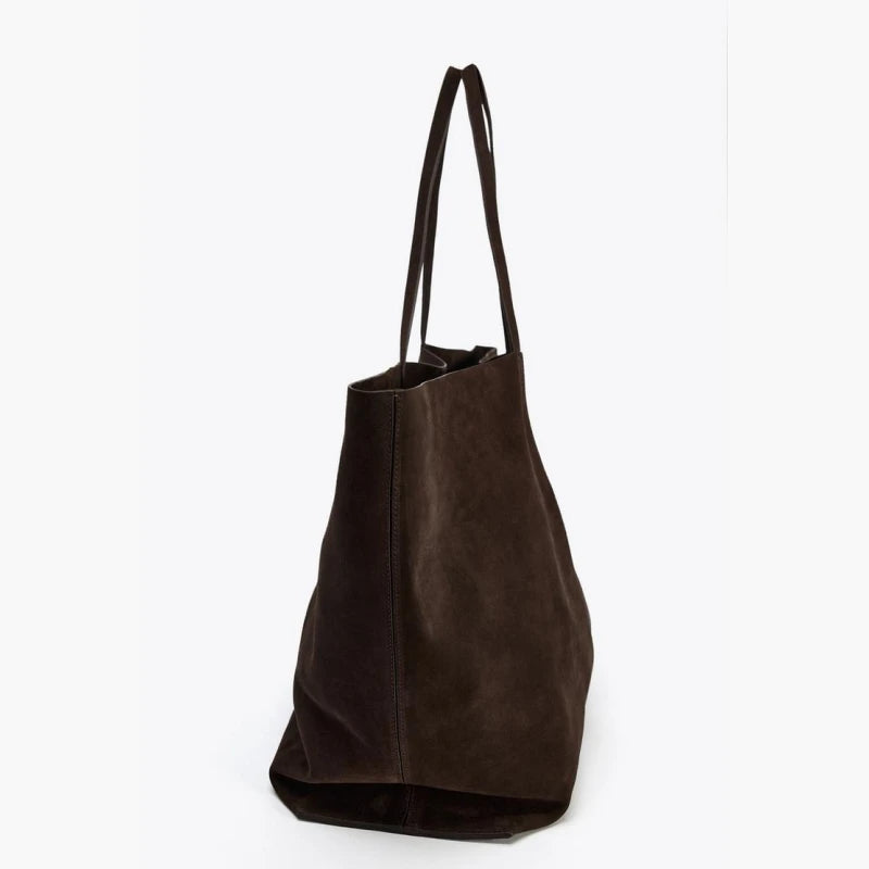 Elegant Suede Tote Bag