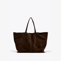 Elegant Suede Tote Bag