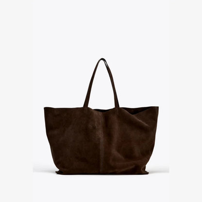 Elegant Suede Tote Bag