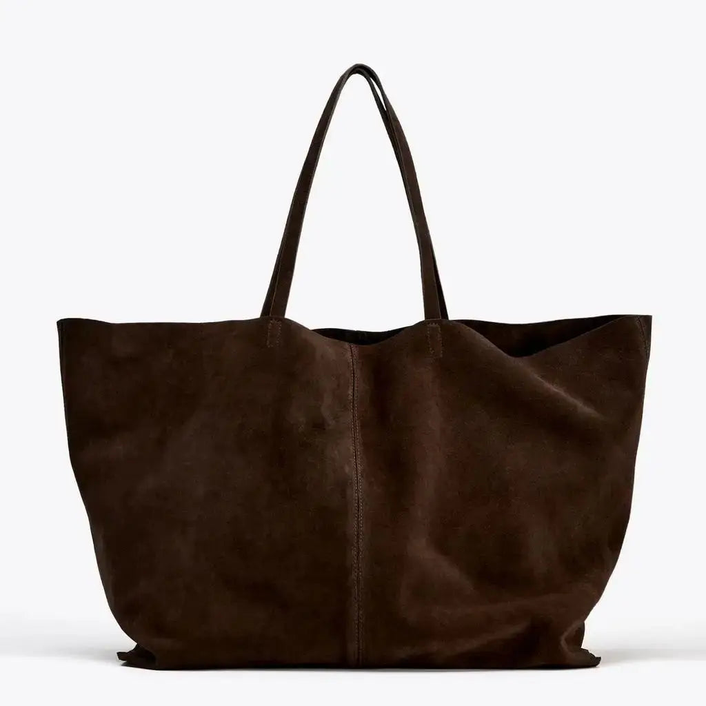 Elegant Suede Tote Bag