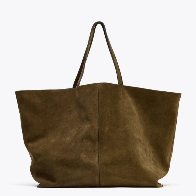 Elegant Suede Tote Bag